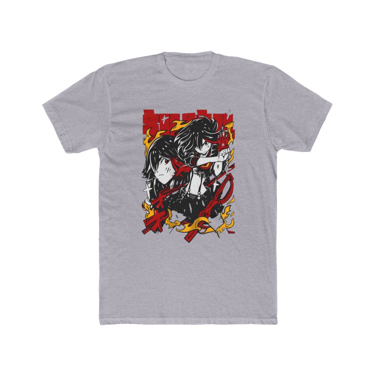 Ryuko Matoi Shirt, Kill la Kill Shirt, Anime Shirt, Vintage Tee - Artsholic - Fan Art Merch - alternate angle 3, merchandise