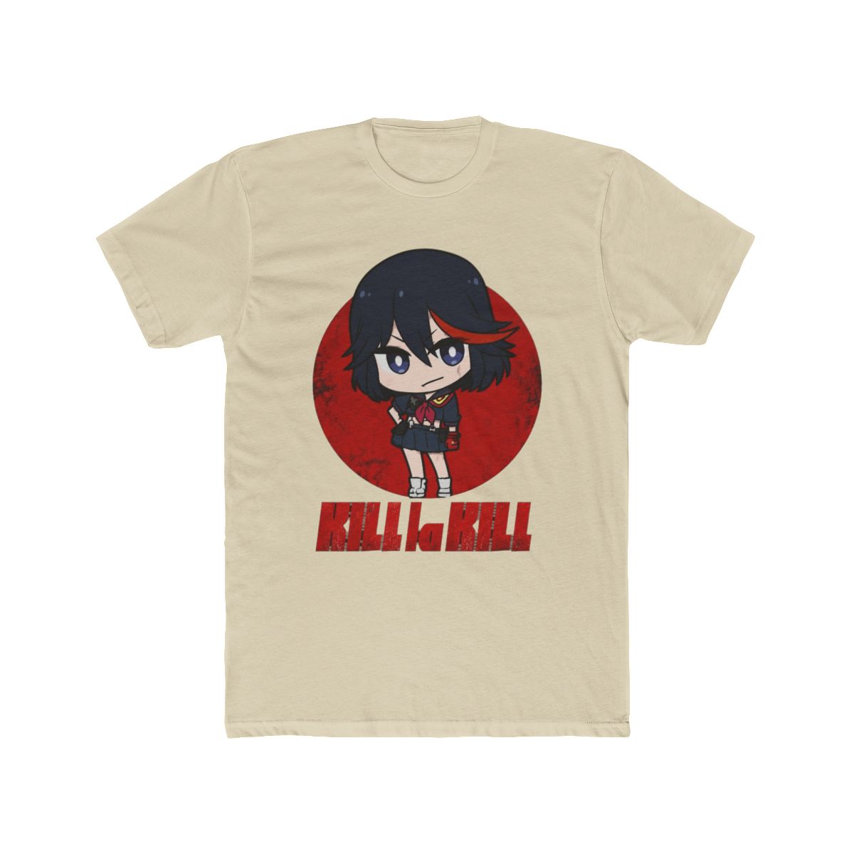 Kill La Kill Chibi Ryuko Matoi Adult Black Short Sleeve T Shirt -3XL