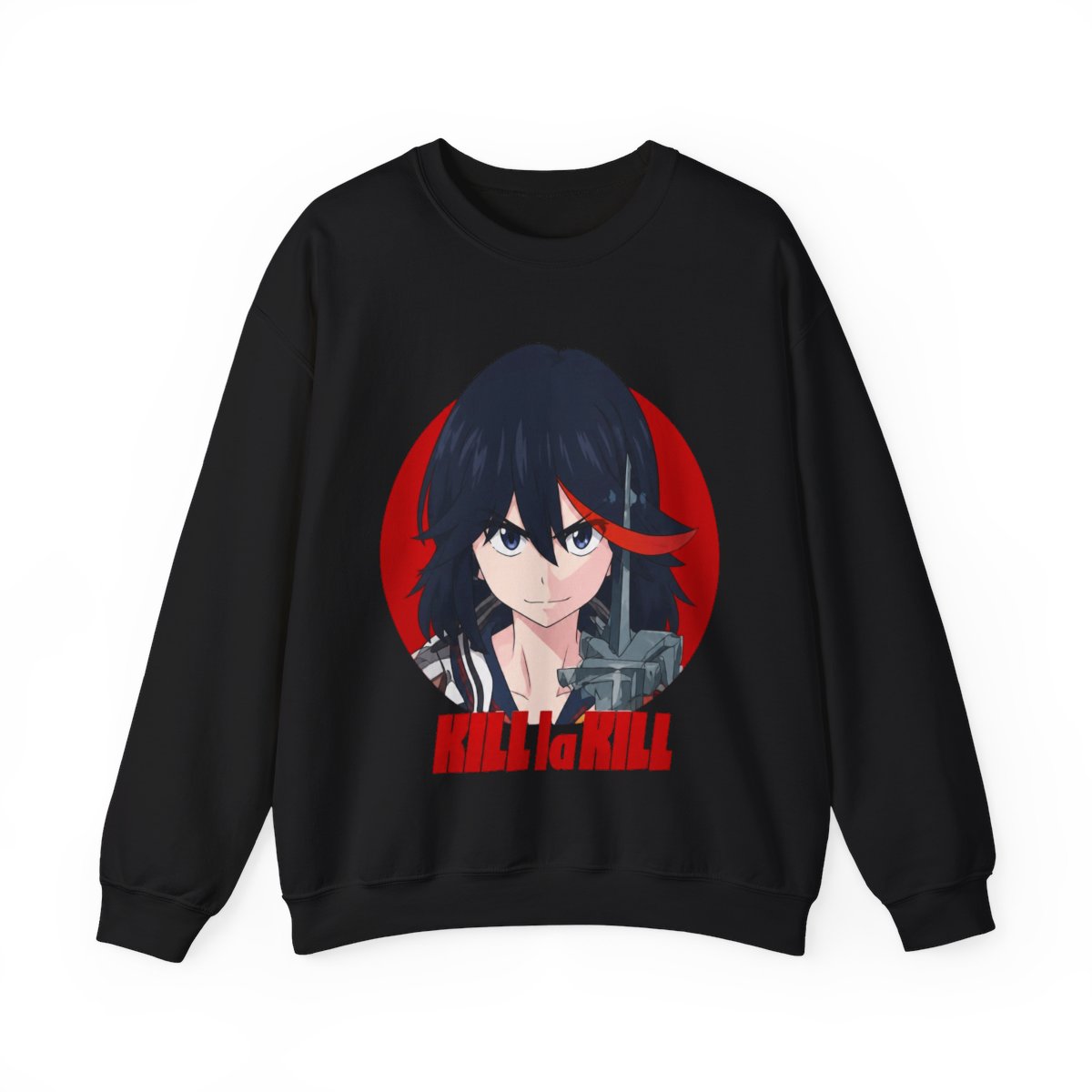 Kill La Kill Ryuko Matoi Crew Neck Sweatshirt - alternate angle 3, merchandise